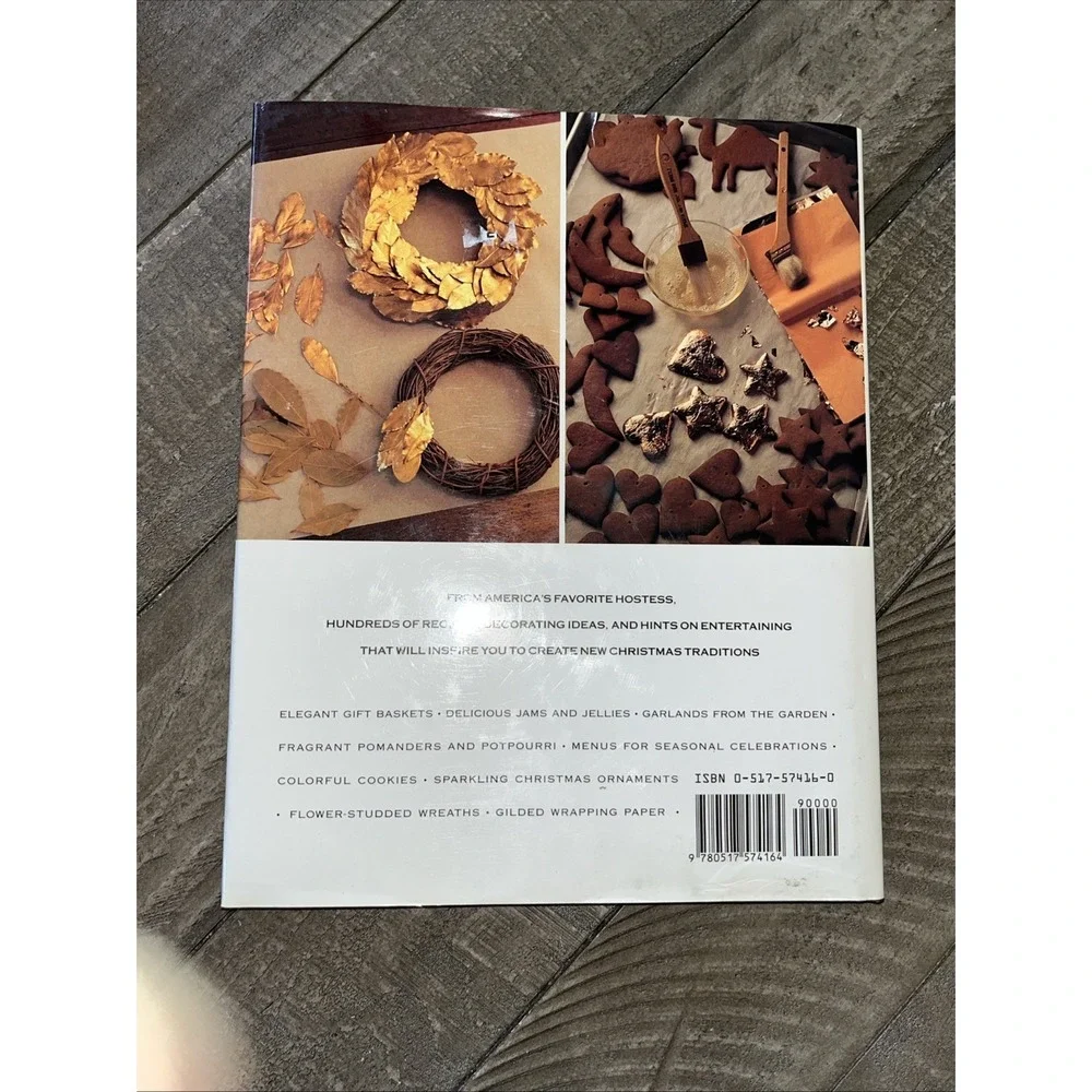 Martha Stewart's Christmas Martha Stewart 1989 Holiday Entertaining Vintage Book